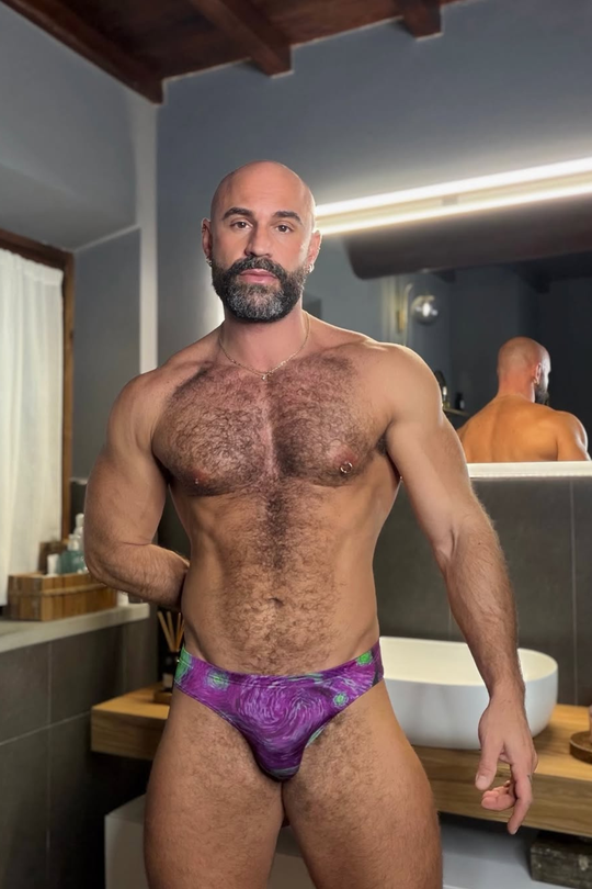 Wet-N-Wild Swim Briefs - Spooky Night