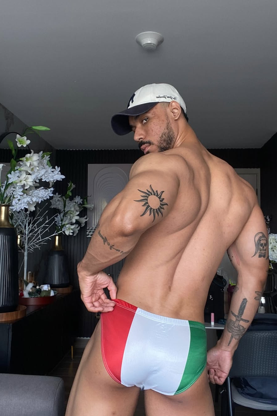 Lovesick Briefs - Italian Flag